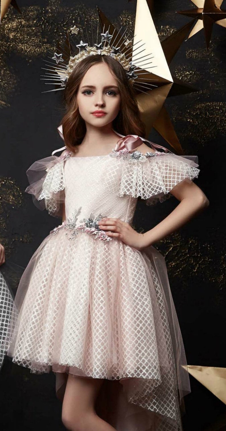 Flower Girl Robe Toddler Robe Fête D'anniversaire Robe Etsy France