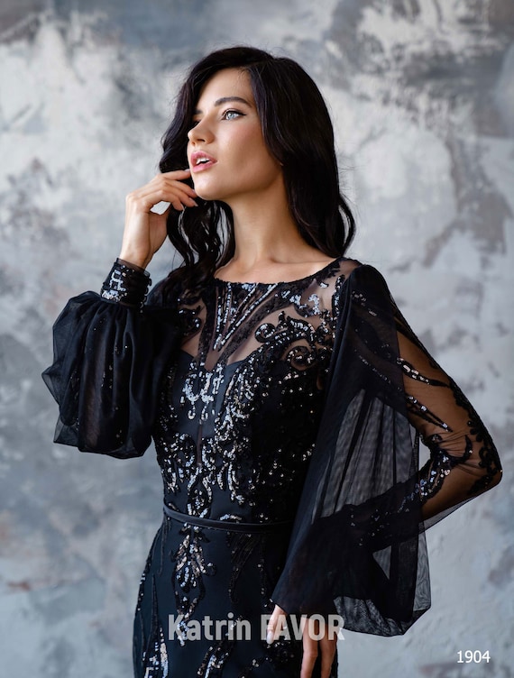 Abito da sposa nero Abito da sposa gotico Abito gotico Abito | Etsy Italia