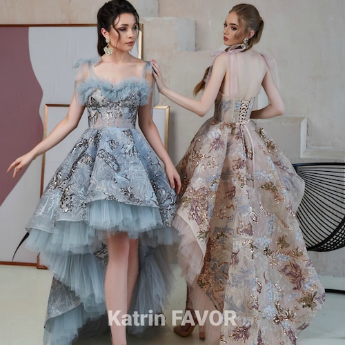 Fairy High Low Prom Dress Bustier 