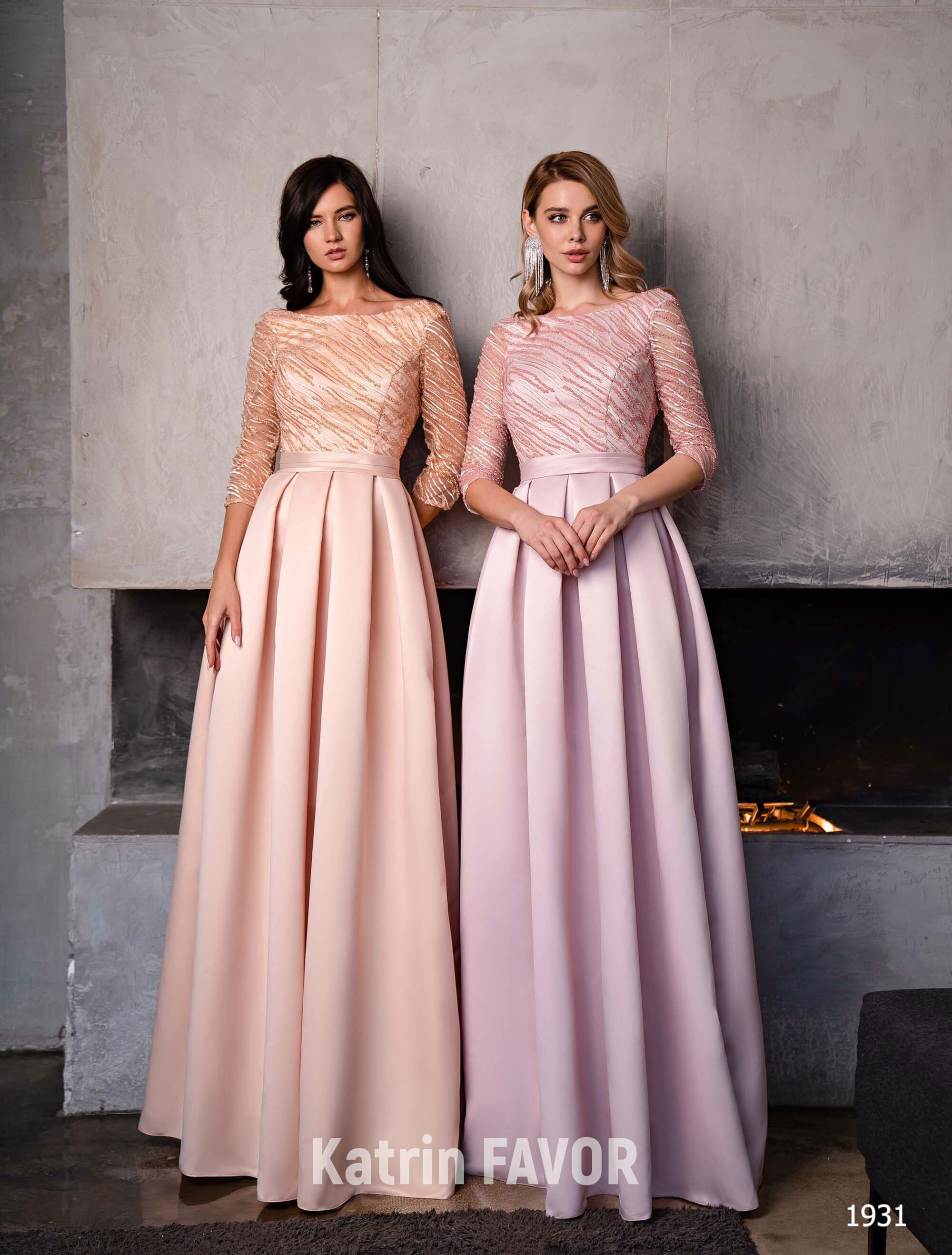 blush pink embroidered dress