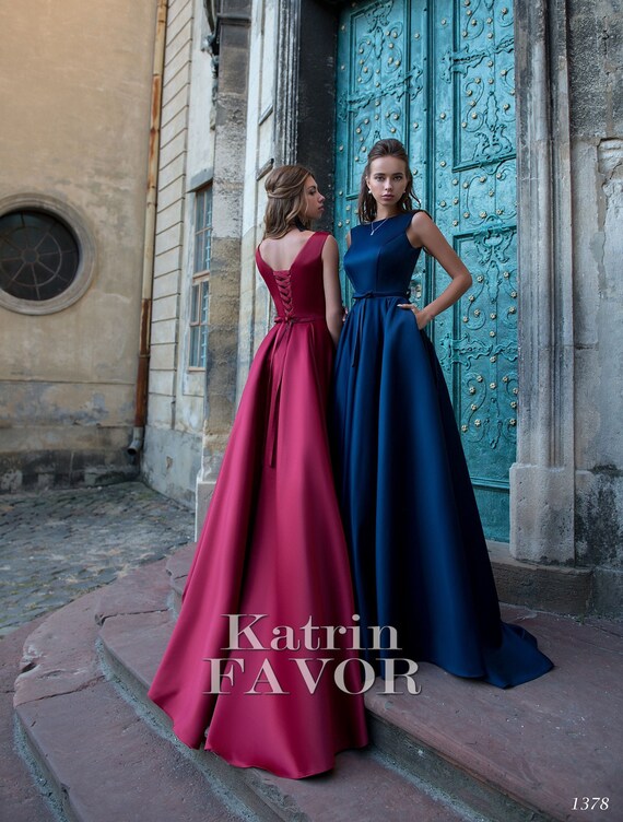 blue maxi dress for wedding