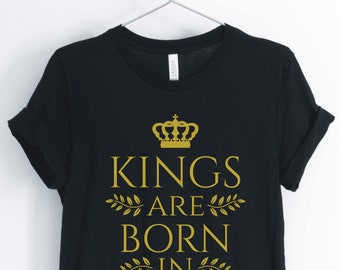 Kings Are Born In December, December Birthday Shirt, Birthday King, Birthday Boy, Gift for Birthday, Unisex & Women's Shirts