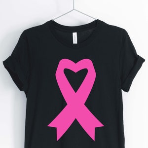 Pink Ribbon, Cancer Awareness Shirt, Breast Cancer Shirt, Gift for Survivor, Unisex & Women&#39;s Shirts