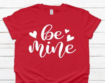 Koszulka walentynkowa Be Mine, koszulka walentynkowa, koszulka walentynkowa dla nauczycieli, koszulka walentynkowa dla kobiet, koszulki unisex i damskie