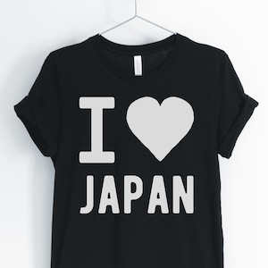 I Love Japan, Japanese Shirt, Japan Tourist, Japan Travel, I Love Japan, I Heart Japan T-Shirt, Japan Gift, Unisex & Women&#39;s Shirts