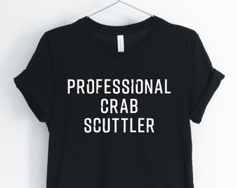 Professionelle Krabbe Krabblerfusel, Krabben, Krabbe Shirt, Krabben Fleisch Liebhaber T-Shirt, einfache Krabben fangen t, Unisex und Frauen Shirts