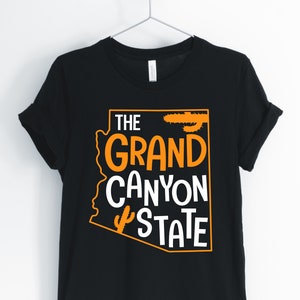 La chemise de Grand Canyon State, Arizona, Arizona, Arizona State, j’aime l’Arizona, né en chemise cadeau T-Shirt, Arizona Arizona, unisexe & les femmes