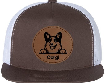 Cappello da papà personalizzato, cappello da camionista con visiera piatta e snapback, regalo per la festa del papà, cappellini da papà, cappelli con logo, acquisto all'ingrosso, senza minimi, design con toppa in similpelle