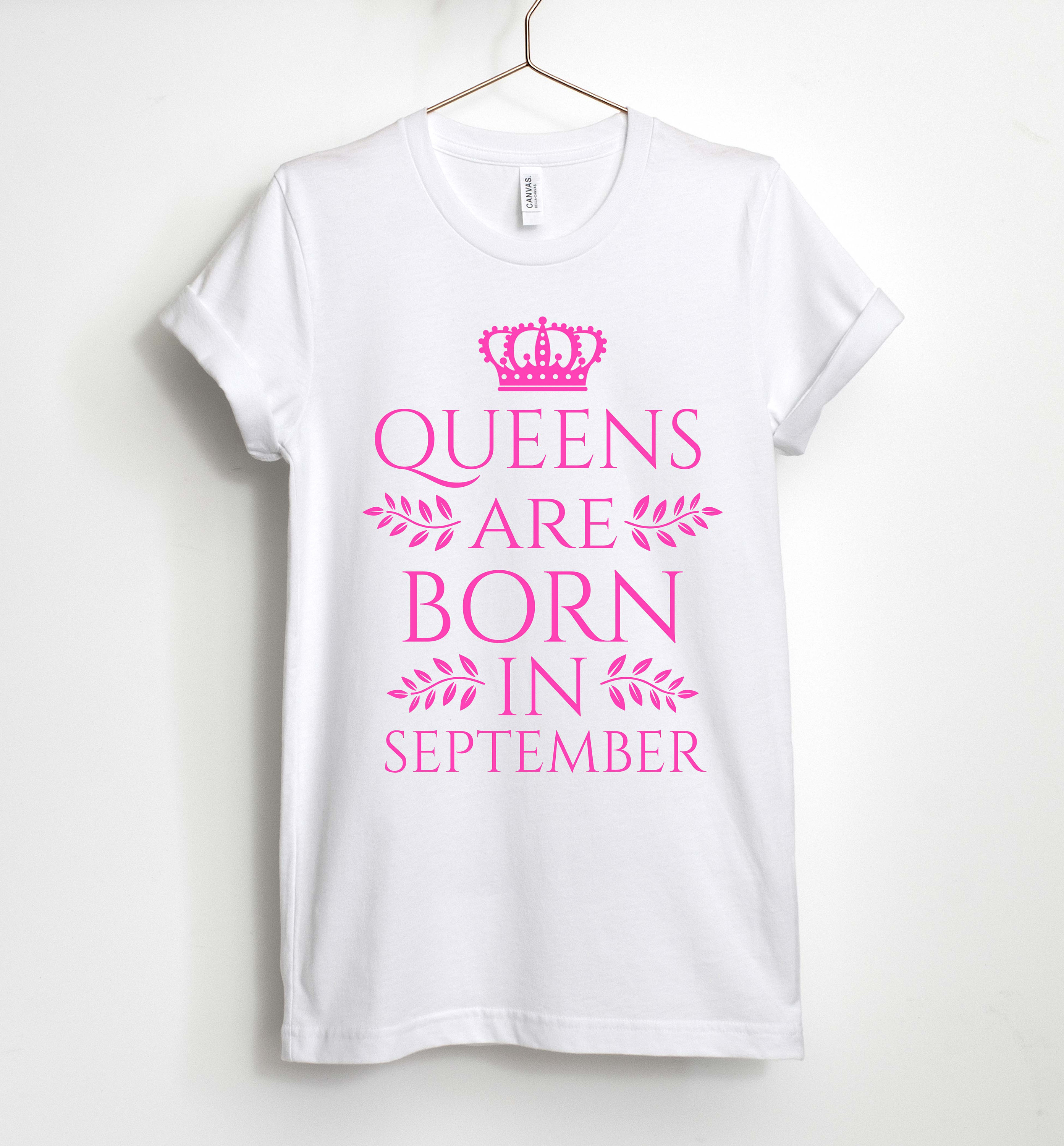 Camisetas de cumpleaños en septiembre sale
