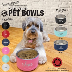 Personalized Pet Bowls, Puppy Gift, Dog Gift, Custom Dog Bowl, Personalized Cat Bowl,