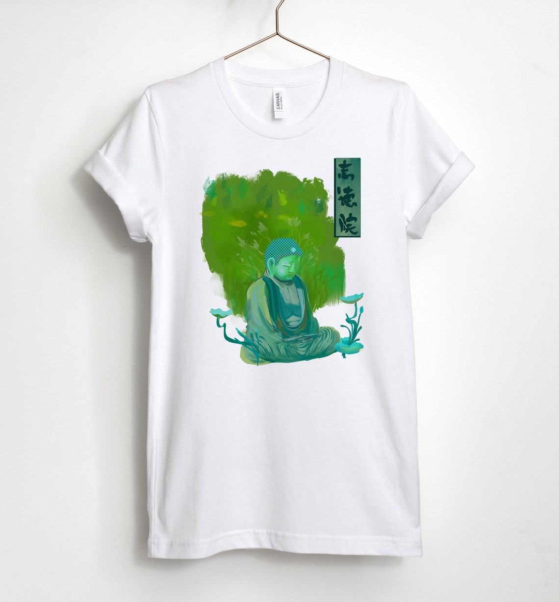 Kamakura Great Buddha Statue, Japanese Shirt, Japanese Shrine, Japanese ...