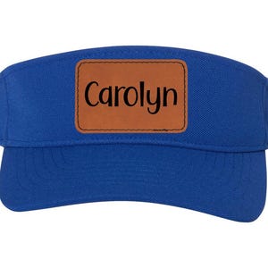 Custom Dad Hat, Fitted Sun Visor Hat, Golf Hat, Fathers Day Gift, Dad Birthday, Dad Caps, Logo Hats, Buy In Bulk, No Minimums, Leather Patch