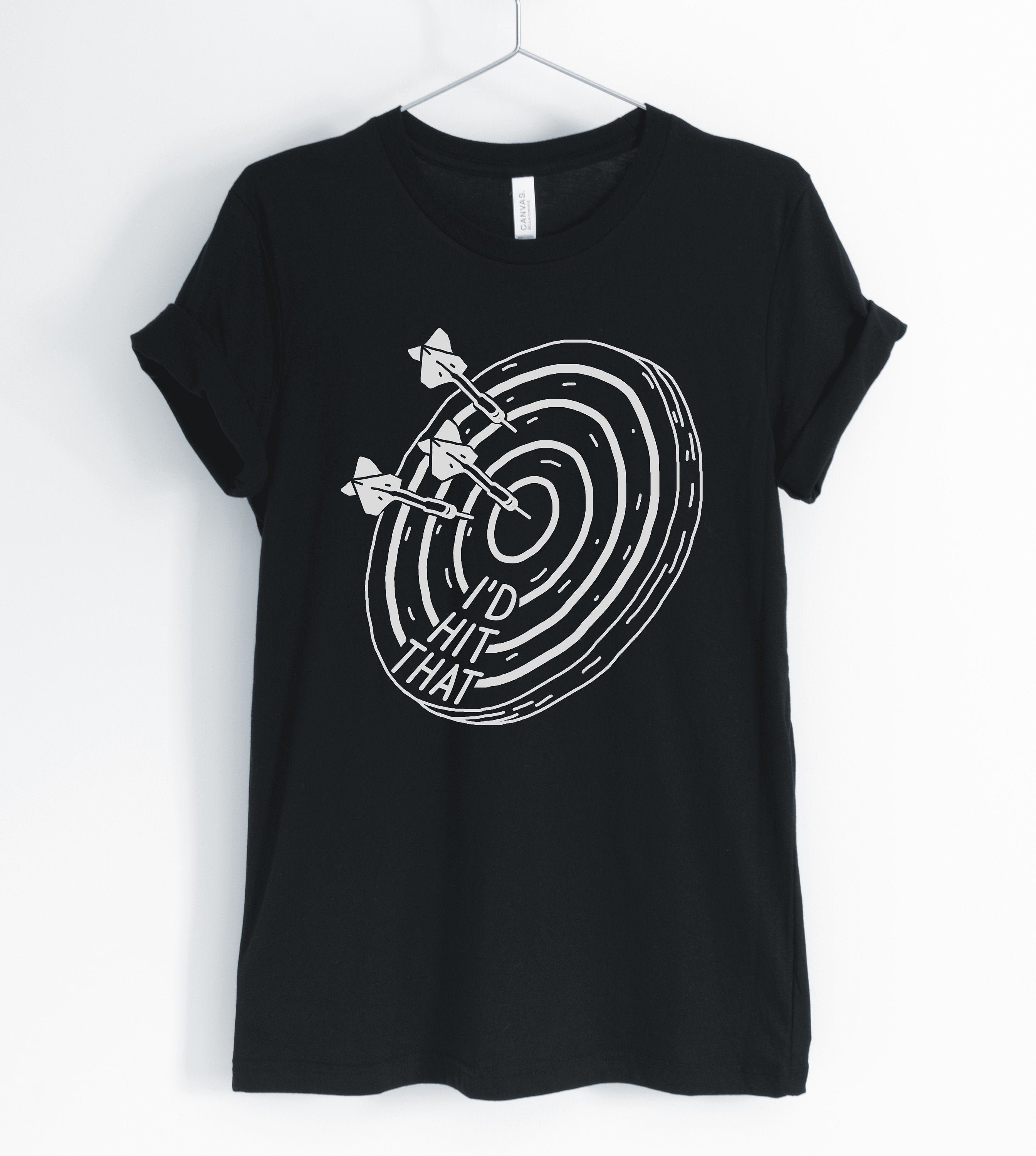 I'd Hit That Darts Shirt Funny Darts Cute Darts Darts Etsy