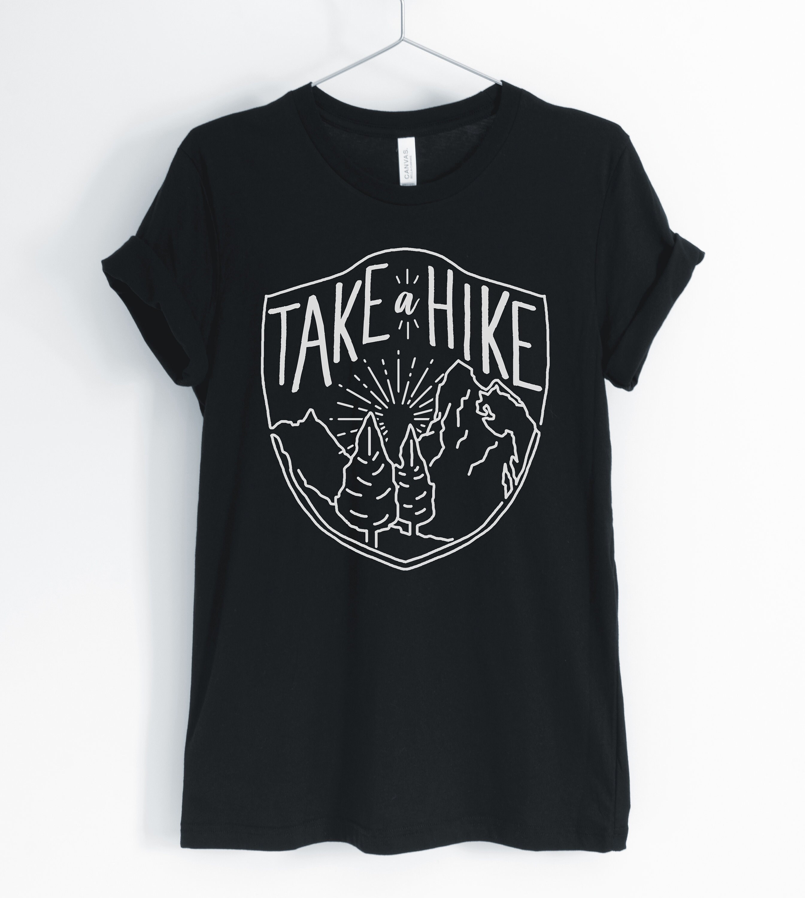 Take A Hike Hiking Shirt Funny Hiking 