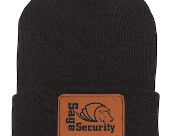 Cappello da papà personalizzato, cappelli con risvolto personalizzati, regalo per la festa del papà, cappellini da papà, cappelli con logo, acquisto all'ingrosso, senza minimi, design con toppa in similpelle