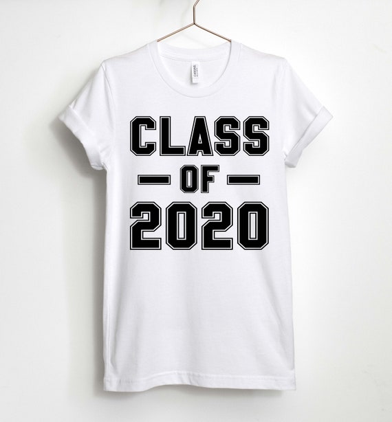 Clase de 2020 Camisa de graduacion Graduado de la Escuela Secundaria Graduado Universitario Regalo para Graduado Unisex Camisas de Mujer Etsy Espana