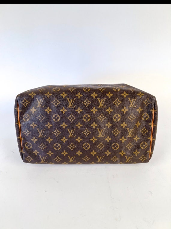 バッグ Vintage Louis Vuitton Monogram Speedy35 VINTAGE LOUIS VUITTON Monogram Speedy 35 Handbag - Etsy Canada