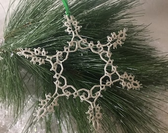 Tatted Lace Snowflake