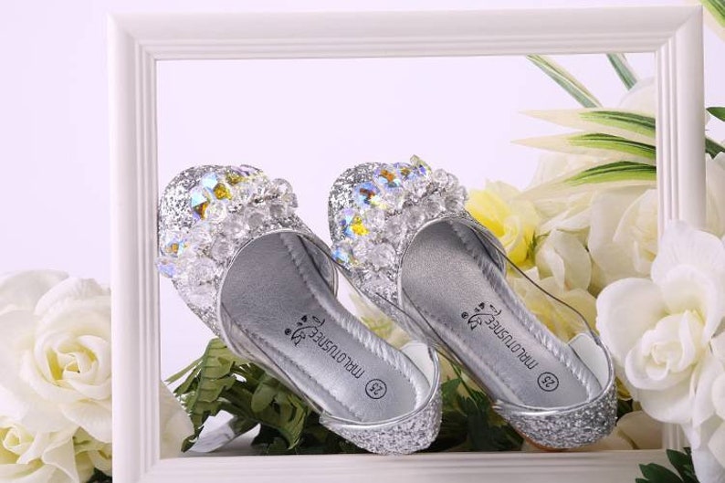 Blue Elsa Frozen Shoes Blue Frozen Shoes Elsa Silver Shoes Etsy