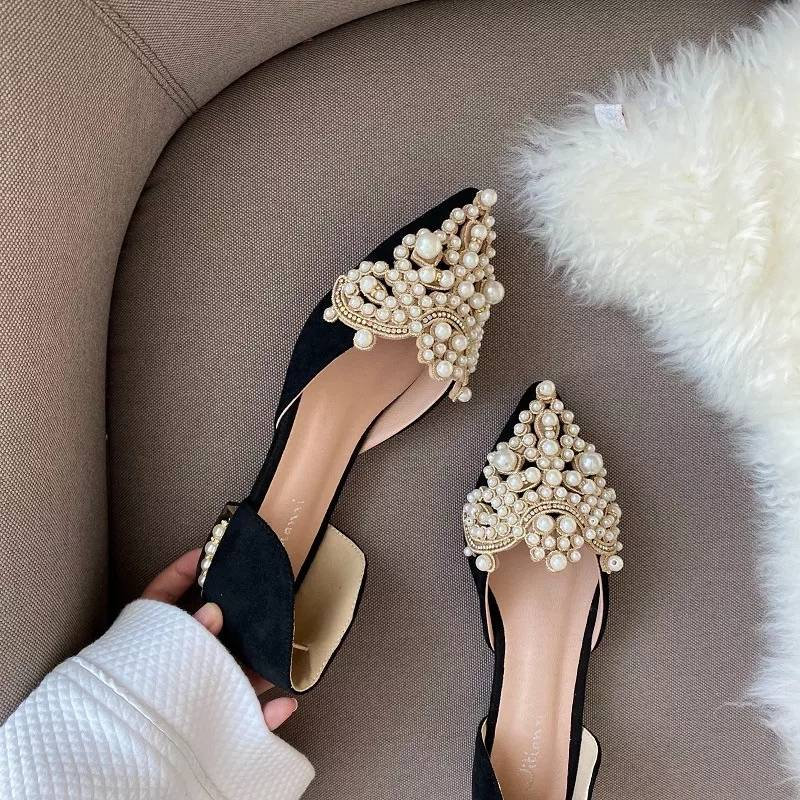 Black Wedding Flats - Etsy