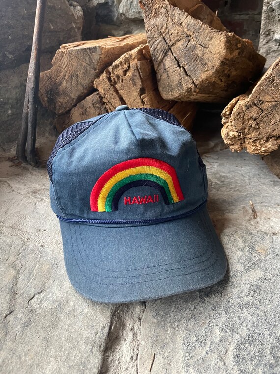 Rainbow Hawaii Hat