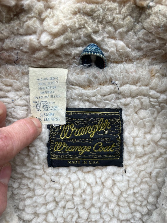 Wrangler Denim Sherpa Coat - image 3