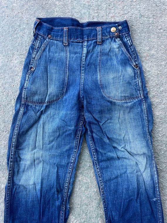 Blue Bell Side Zip Denim