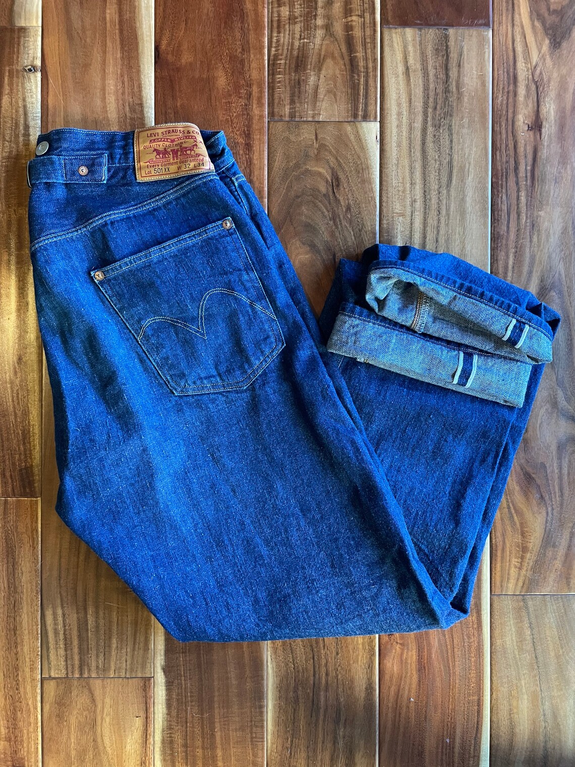 Levis Vintage Collection 501xx buckle back Etsy
