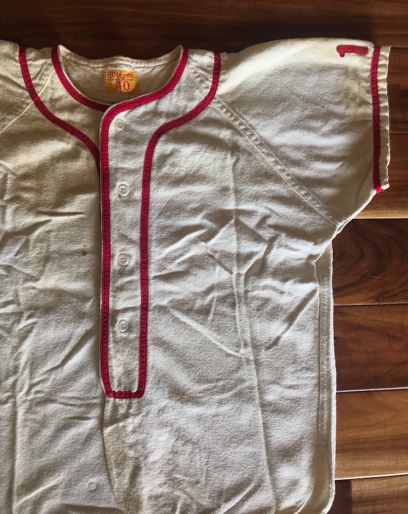 1950s Wilson Baseball Jersey