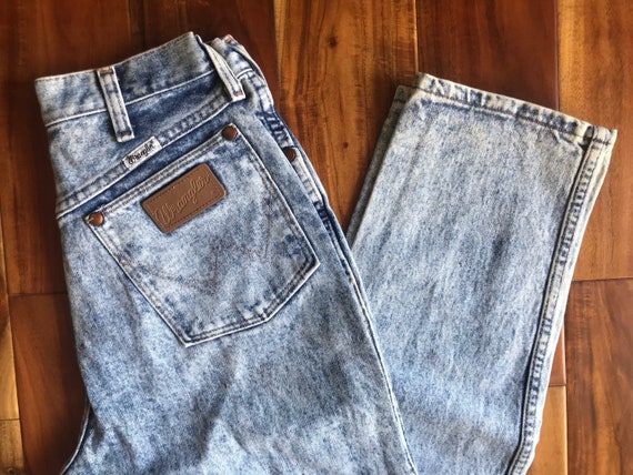 Acid Wash Wranglers, Pleated