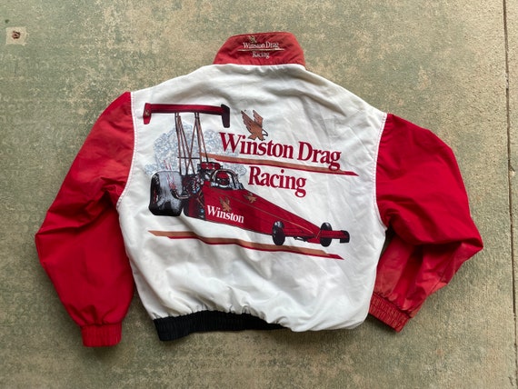Winston Drag Racing Windbreaker Jacket - image 1