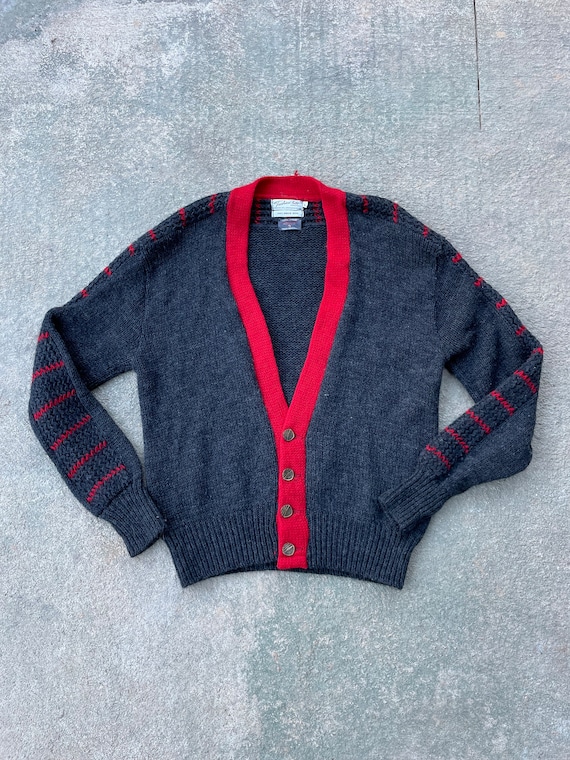 Wool Cardigan Sweater