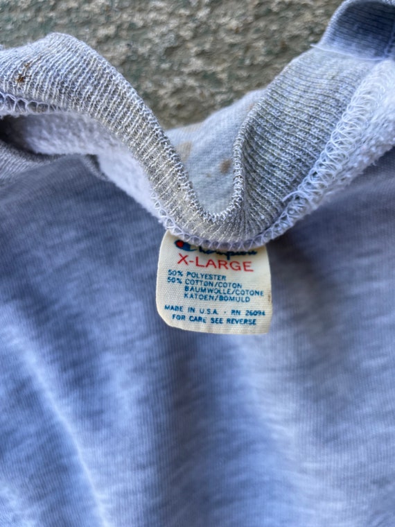 80s Champion Crew Neck Sweatshirt - image 2