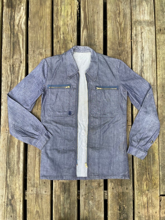 Denim French Chore Jacket