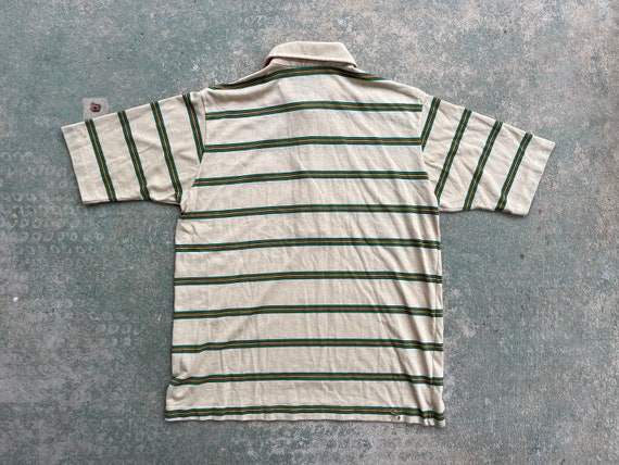 Vintage Joe Cool Snoopy Stripe Polo Shirt - image 2