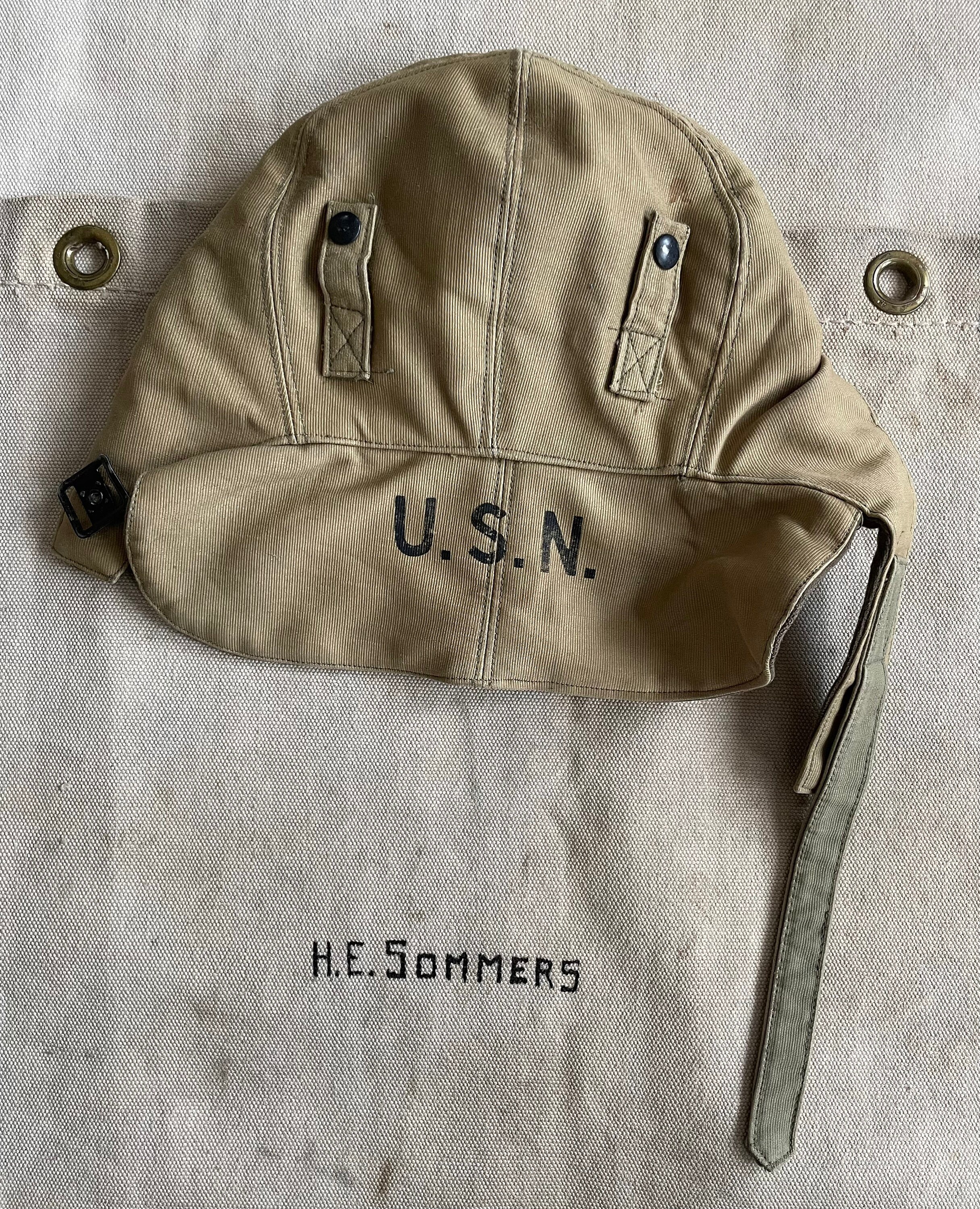 40s USN Flight Deck Cap - Etsy Israel