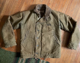 40s US Navy N1 Deck Coat