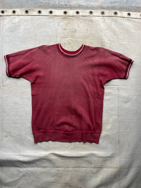 60s Sears Towncraft Short-sleeve Sweatshirt