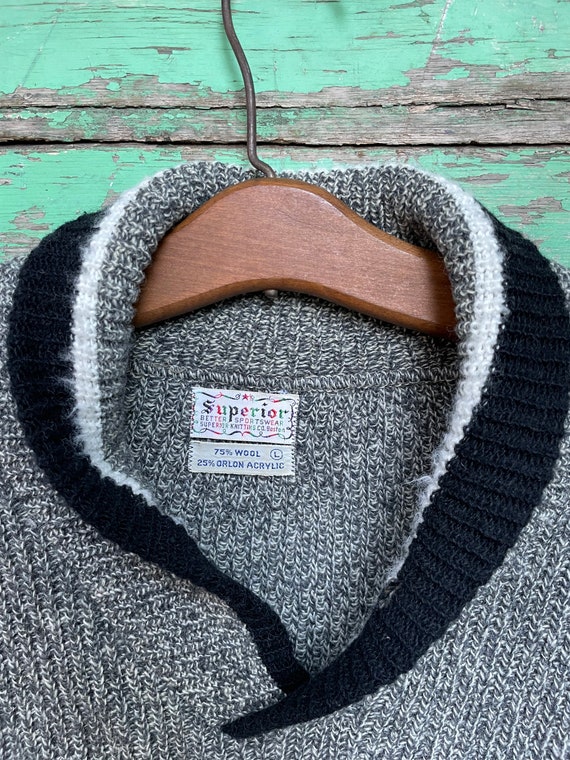 Shawl Collar Sweater - image 3
