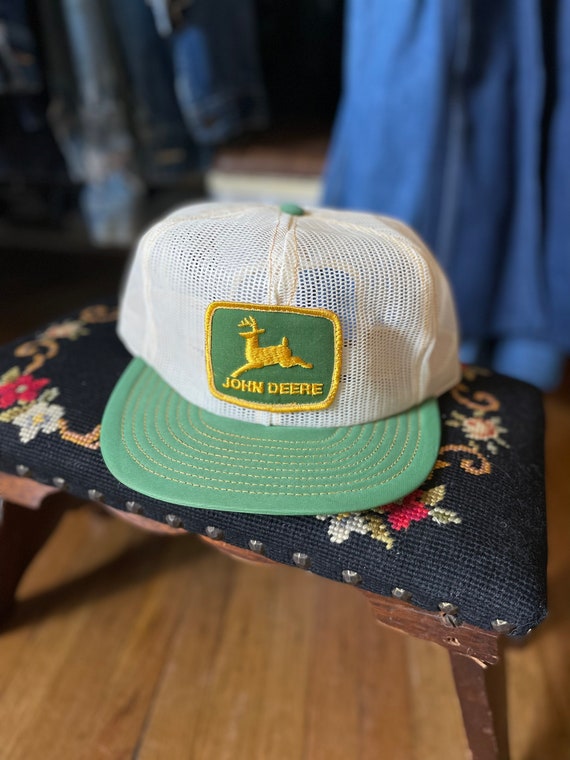 80s Mesh John Deere Hat