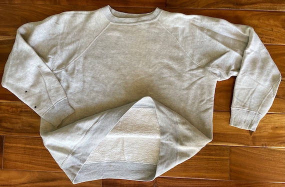 Gusset Crew Neck Sweatshirt, missing tag, likely H