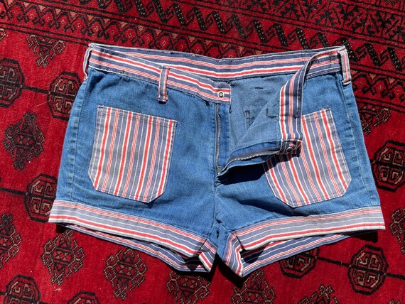 60s/70s Denim Shorts - image 2