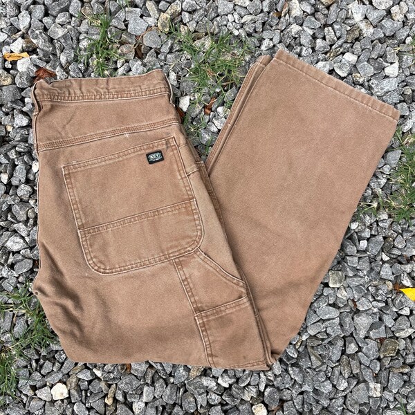 Double Knee Work Pants Etsy