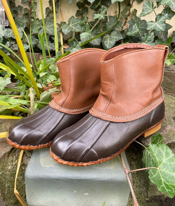 Eddie Bauer Laceless Duck Boots - Etsy