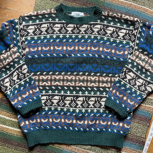 Benetton Sweater - Etsy