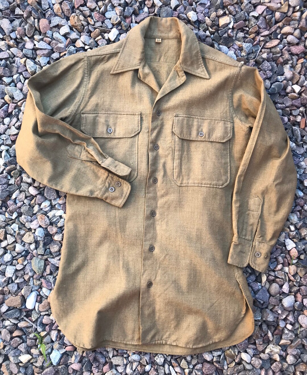 WW2 Military Field Shirt Etsy