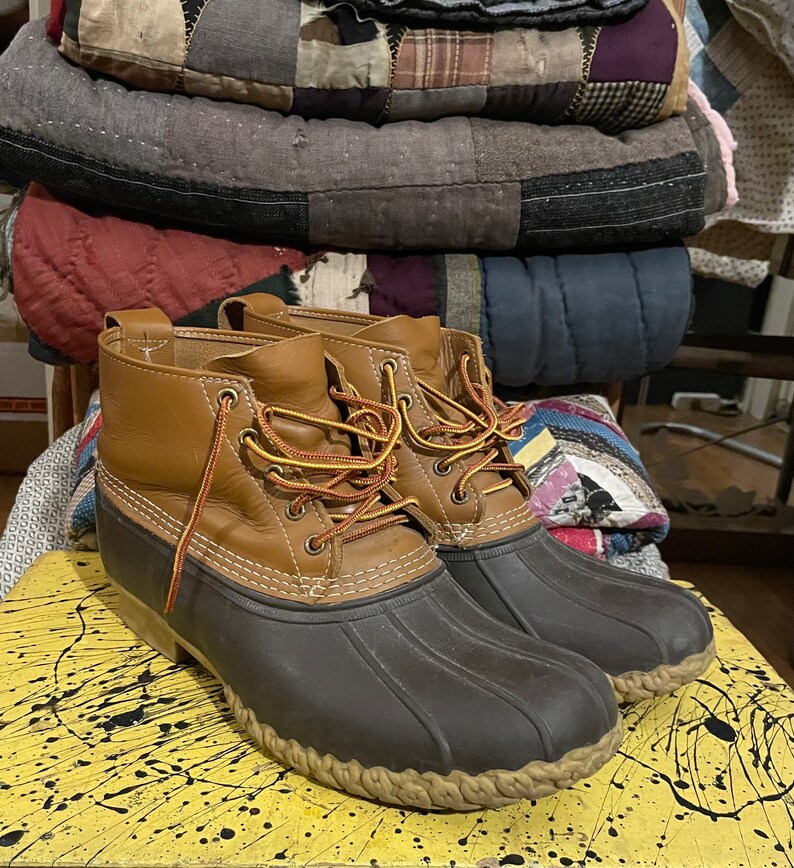 LL Bean Duck Boots Etsy