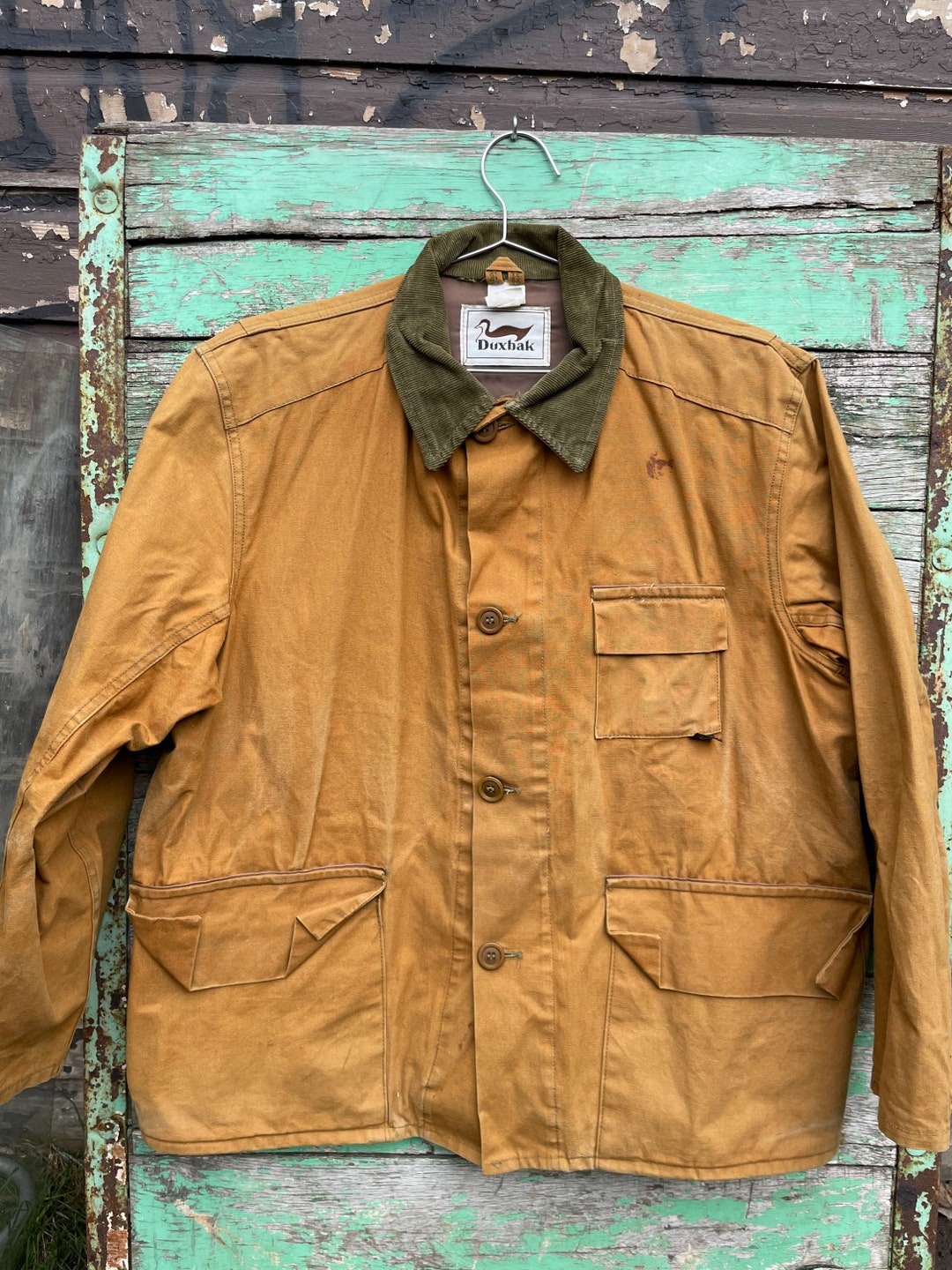 Duxbak Canvas Hunting Jacket Etsy