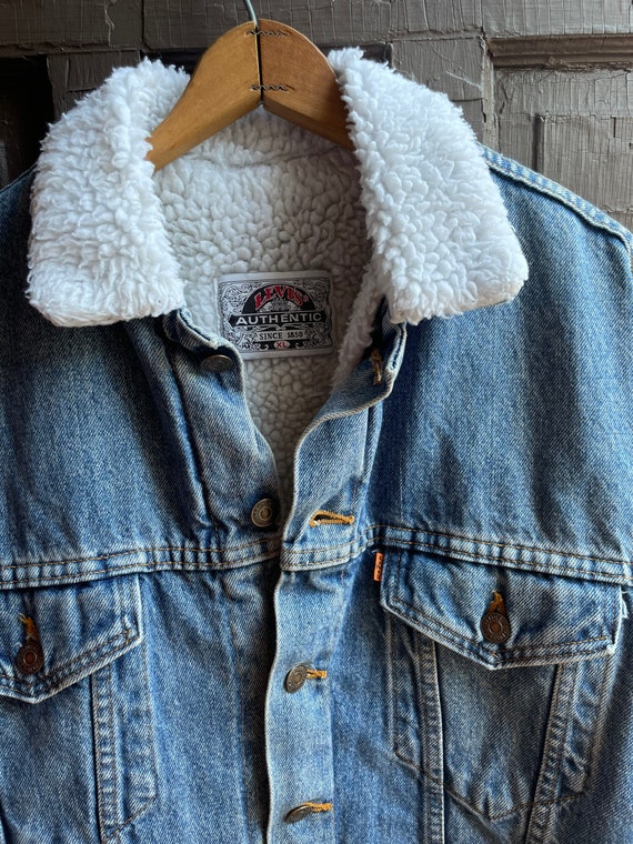 80s Levis Sherpa Coat