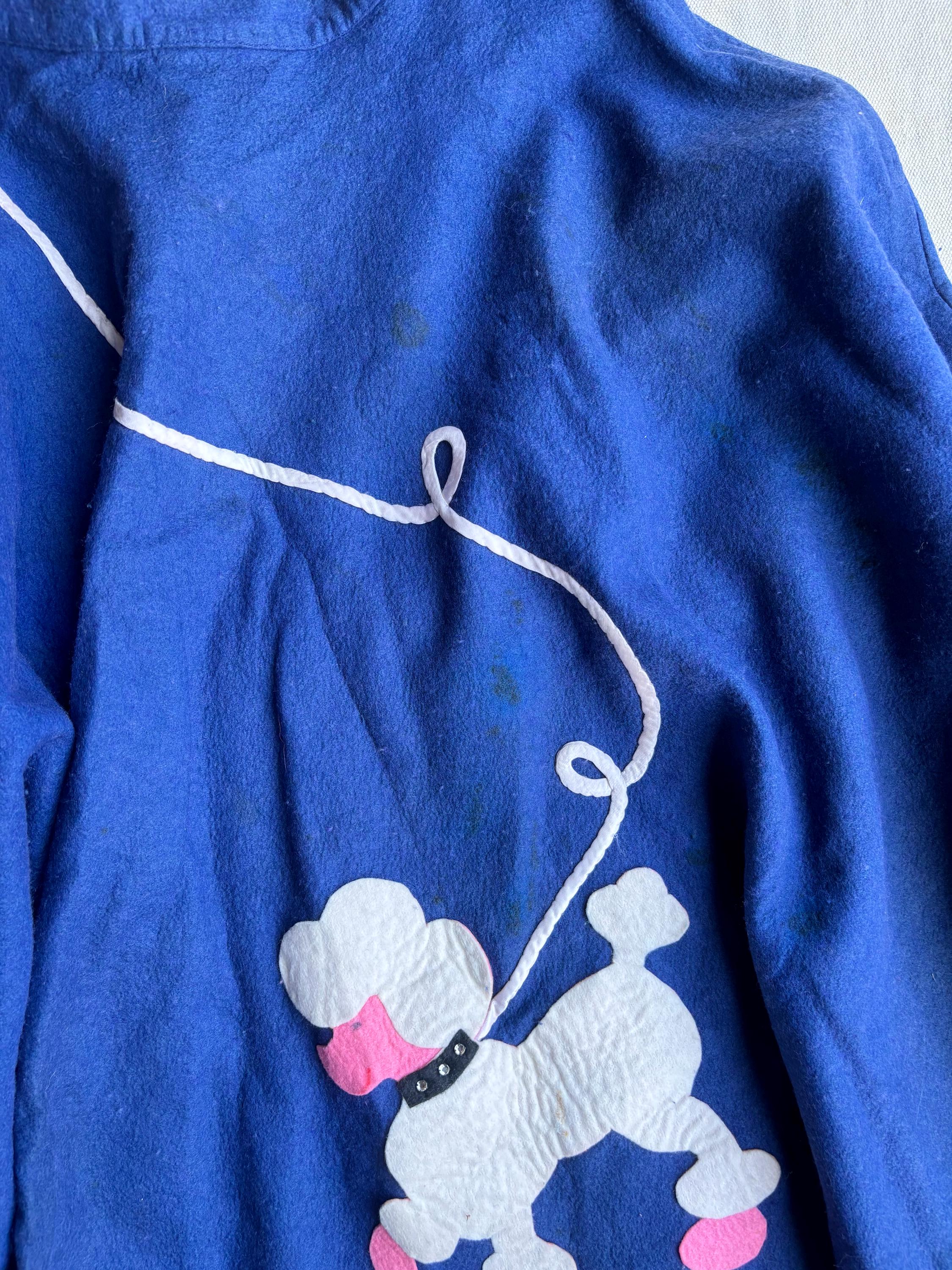 3-Pc Hot Pink Poodle Skirt Outfit _ Adult Size LARGE _ Waist 35- 41